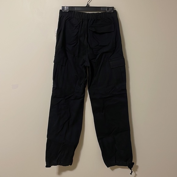 Ardene - High Rise Cargo Parachute Pants - Black - XS - Picture 3 of 4